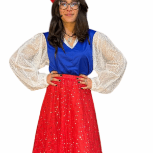 Déguisement de villageoise festive