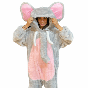 Déguisement éléphant gris