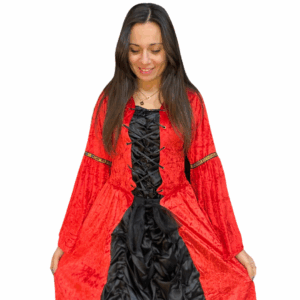 Costume de reine médiévale