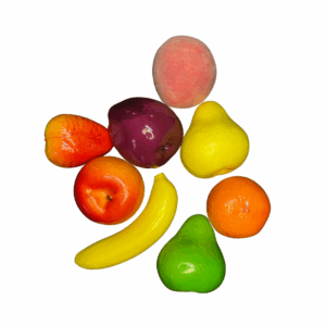 Lot de fruits décoratifs